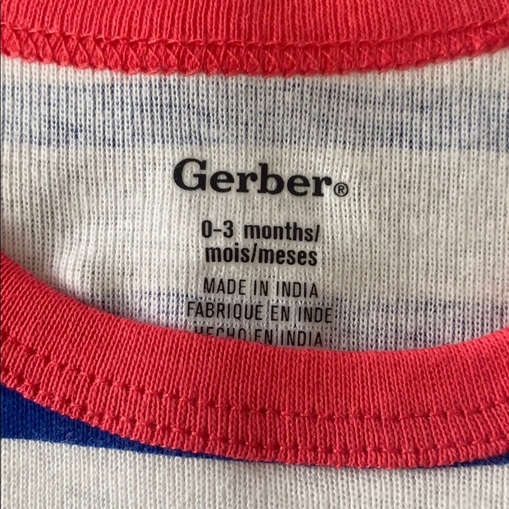 NWT Gerber Baby Striped Dress - Picture 4 of 6